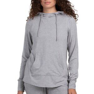 NEW JESSICA SIMPSON Peached Long Sleeve Hoodie With Kangaroo Pocket 7251j6